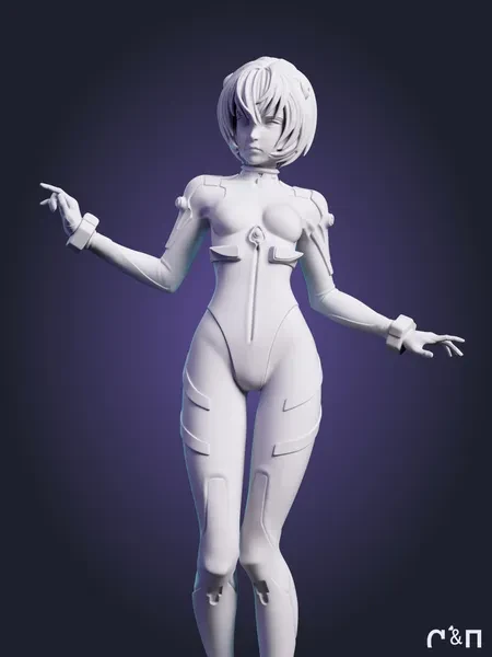 Рей Аянами Rei Ayanami из аниме Евангелион Evangelion под покрас 18.9 см Рей Аянами Rei Ayanami из аниме Евангелион Evangelion под покрас 18.9 см