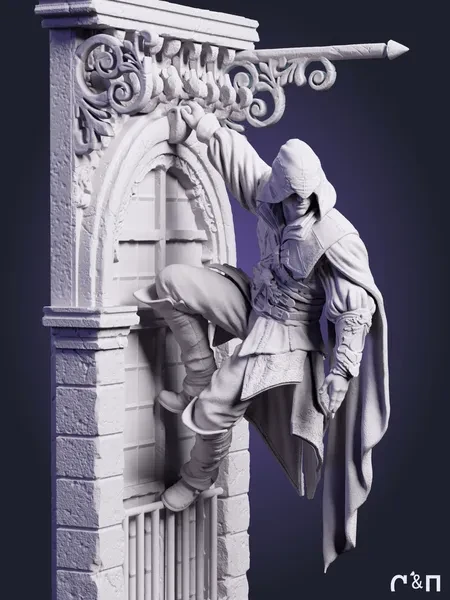 Эцио из игры Кредо ассасина Assassin s Creed под покрас 25 см Эцио из игры Кредо ассасина Assassin s Creed под покрас 25 см