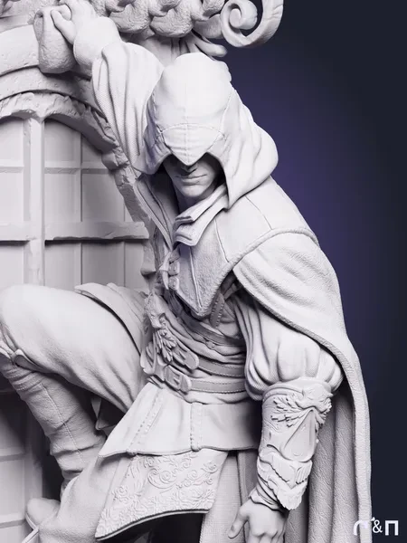 Эцио из игры Кредо ассасина Assassin s Creed под покрас 25 см Эцио из игры Кредо ассасина Assassin s Creed под покрас 25 см