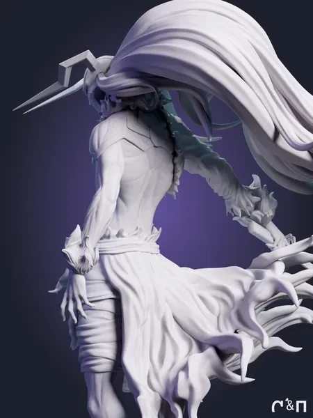 Ичиго Арранкар из аниме Блич Bleach под покрас 30 см Ичиго Арранкар из аниме Блич Bleach под покрас 30 см