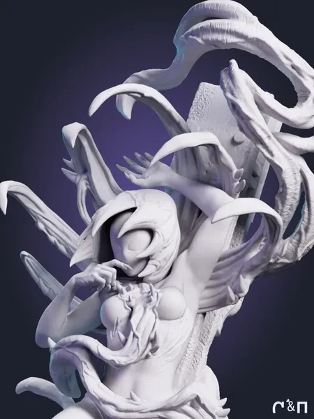 Гвеном Gwenom из фильма Человек паук Spider-Man под покрас 25 см Гвеном Gwenom из фильма Человек паук Spider-Man под покрас 25 см