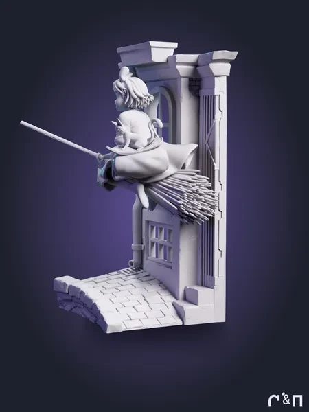 Кики Kiki из аниме Ведьмина служба доставки Kiki s Delivery Service под покрас 25 см Кики Kiki из аниме Ведьмина служба доставки Kiki s Delivery Service под покрас 25 см