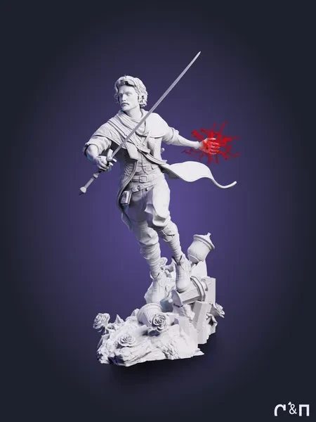 Густав Gustave из игры Clair Obscur: Expedition 33 под покрас 20,6 см Густав Gustave из игры Clair Obscur: Expedition 33 под покрас 20,6 см