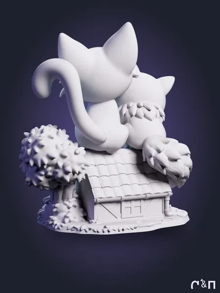 чибик Джиджи из аниме Ведьмина служба доставки Kiki s Delivery Service под покрас 9.1 см чибик Джиджи из аниме Ведьмина служба доставки Kiki s Delivery Service под покрас 9.1 см