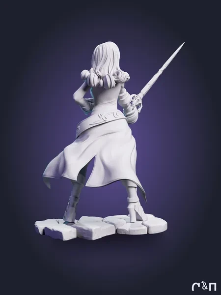 Беатрикс Beatrix из игры Final Fantasy IX под покрас 16.8 см Беатрикс Beatrix из игры Final Fantasy IX под покрас 16.8 см