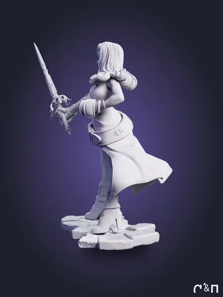 Беатрикс Beatrix из игры Final Fantasy IX под покрас 16.8 см Беатрикс Beatrix из игры Final Fantasy IX под покрас 16.8 см