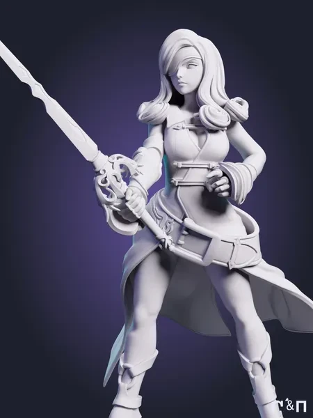 Беатрикс Beatrix из игры Final Fantasy IX под покрас 16.8 см Беатрикс Beatrix из игры Final Fantasy IX под покрас 16.8 см