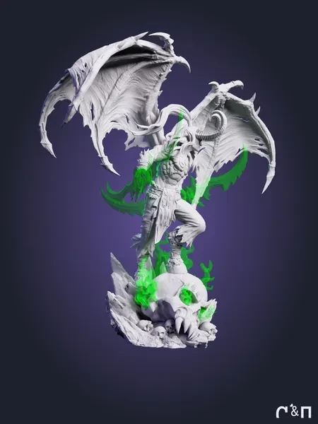 Иллидан Illidan из игры WoW World of Warcraft под покрас 25 см Иллидан Illidan из игры WoW World of Warcraft под покрас 25 см