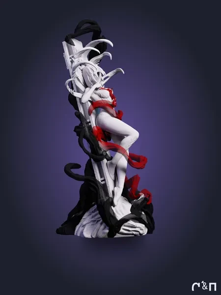 Гвеном Gwenom из фильма Человек паук Spider-Man под покрас 27.6 см Гвеном Gwenom из фильма Человек паук Spider-Man под покрас 27.6 см