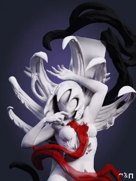 Гвеном Gwenom из фильма Человек паук Spider-Man под покрас 27.6 см Гвеном Gwenom из фильма Человек паук Spider-Man под покрас 27.6 см