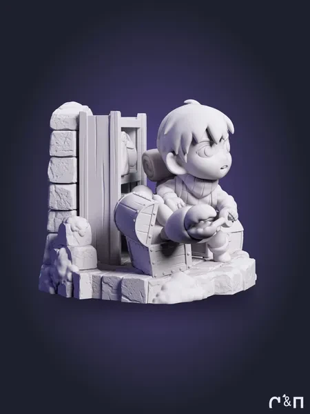 чибик Чилчак Chibi Chilchuck из аниме Подземелье вкусностей Delicious in Dungeon под покрас 6.7 см чибик Чилчак Chibi Chilchuck из аниме Подземелье вкусностей Delicious in Dungeon под покрас 6.7 см