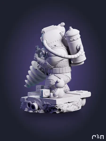 чибик Большой Папочка вышибала Chibi Big Daddy Bouncer из игры BioShock BioShock под покрас 11.8 см чибик Большой Папочка вышибала Chibi Big Daddy Bouncer из игры BioShock BioShock под покрас 11.8 см