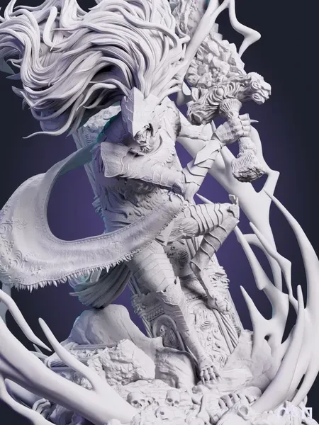 Маликет из игры Elden Ring под покрас 30 см Маликет из игры Elden Ring под покрас 30 см