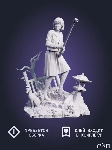 Хинако из игры Silent Hill f под покрас 20 см Хинако из игры Silent Hill f под покрас 20 см