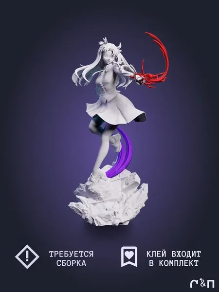 Рин Тосака из аниме Fate под покрас 30,3 см из цветной смолы Рин Тосака из аниме Fate под покрас 30,3 см из цветной смолы