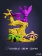 Покемон Лифеон Leafeon из аниме Pokemon под покрас 8,5 см