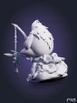 Ори и Нару Ori and Naru из игры Ori and Blind Forest под покрас 11,6 см