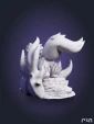 Покемон Арканайн Arcanine из аниме Pokemon под покрас 7,5 см