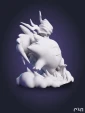 Покемон Генгар Gengar из аниме Pokemon под покрас 7,9 см