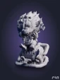 Хеймердингер Heimerdinger Chibi из сериала Аркейн Arcane под покрас 7,4 см для сборки