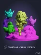 Линк Link Chibi из игры Зельда Zelda под покрас 6,5 см