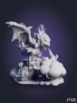 Раталос Rathalos Chibi из аниме Monster Hunter World под покрас 9,7 см