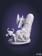 Хорнет и Найт Hornet Hollow Knight Silksong под покрас 15 см