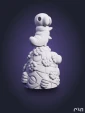 гусеницы Grubs из игры Hornet Hollow Knight Silksong под покрас 8,7 см