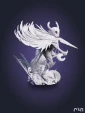 Найт Knight из игры Холлоу Найт Hollow Knight Silksong под покрас 20 см