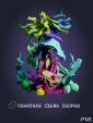 Недзуко Nezuko из аниме Клинок, рассекающий демонов Demon Slayer под покрас 25 см