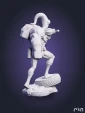 Червяк Джим Earthworm Jim под покрас 30 см