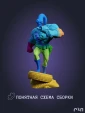Червяк Джим Earthworm Jim под покрас 30 см