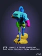 Червяк Джим Earthworm Jim под покрас 30 см