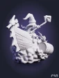 Виви Vivi из игры Final Fantasy IX под покрас 20 см для сборки