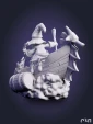 Виви Vivi из игры Final Fantasy IX под покрас 20 см для сборки
