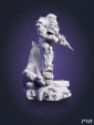 Т-60 Силовая броня T-60 Power Armour из игры Fallout 4 под покрас 22.9 см