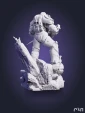 Т-60 Силовая броня T-60 Power Armour из игры Fallout 4 под покрас 22.9 см