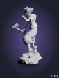 Сора Sora из игры Kingdom Hearts Королевство сердец под покрас 20 см