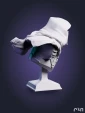 бюст Дарт Реван Darth Revan из фильма Звёздные Войны Star Wars под покрас 6,7 см