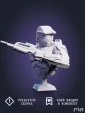 бюст Мастер Чиф Master Chief из игры Halo под покрас 8.7 см