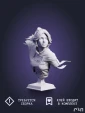 бюст Маэль Maelle из игры Expedition 33 под покрас 7,8 см