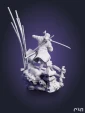 Сэкиро из игры Sekiro: Shadows Die Twice под покрас 29 см для сборки