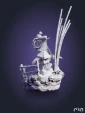 Сэкиро из игры Sekiro: Shadows Die Twice под покрас 29 см для сборки