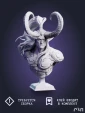 бюст Иллидан Illidan из игры WoW World of Warcraft под покрас 9.5 см