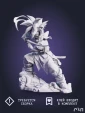 Кроно Crono из игры Chrono Trigger Хроно Триггер под покрас 15.5 см