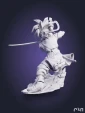 Кроно Crono из игры Chrono Trigger Хроно Триггер под покрас 15.5 см