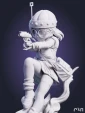 Лука Lucca из игры Chrono Trigger Хроно Триггер под покрас 20 см