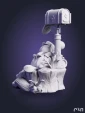 Почтовый могл Mail Moogle из игры Final Fantasy под покрас 9.3 см