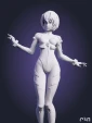 Рей Аянами Rei Ayanami из аниме Евангелион Evangelion под покрас 18.9 см