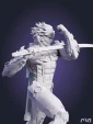 Райден Raiden из игры Metal Gear Rising: Revengeance под покрас 30 см
